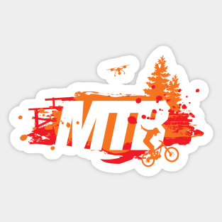 MTB - Mountain Biking Sticker